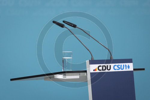 Pressekonferenz der CDU/CSU  zum Europawahlprogramm