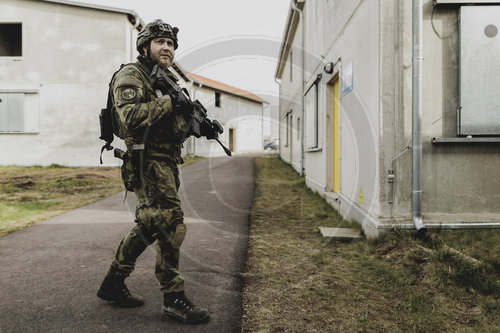 Militaeruebung 'Wettiner Schwert' in Schnoeggersburg