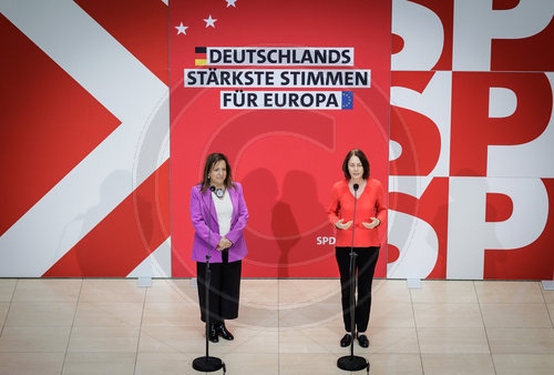 Presskonferenz der SPD und S&D Fraktion