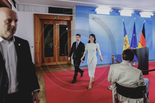 Aussenministerin Baerbock trifft moldawischen Amtskollegen Popsoi