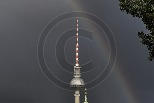 Regenbogen in Berlin