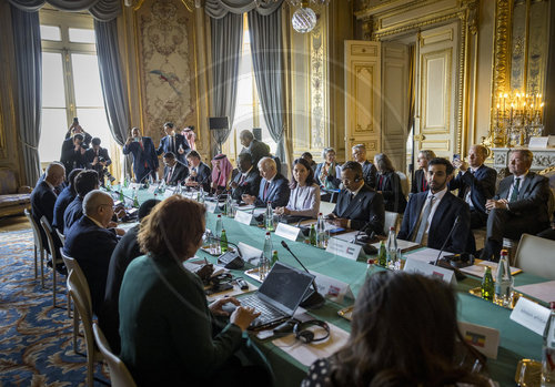 Konferenz zu Sudan in Paris