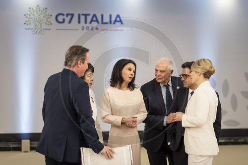 Treffen der G7-Aussen¬¨‚â†¬¨‚â†ministerinnen und Aussenminister nach Capri