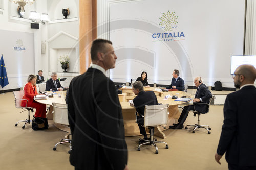 Treffen der G7-Aussen¬¨‚â†¬¨‚â†ministerinnen und Aussenminister nach Capri