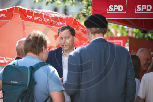 Lars Klingbeil (SPD) bei DGB Kundgebung in Goerlitz