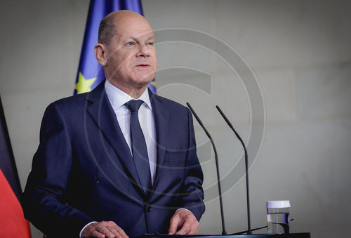 Kanzler Scholz empfaengt Vorsitzenden des Staatspraesidiums von Bosnien und Herzegowina