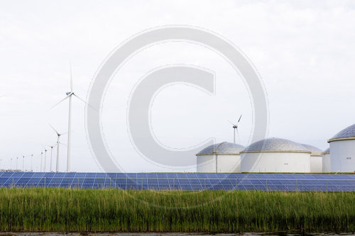 Windkraft, Solarenergie Gasenergie