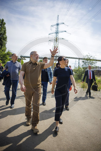 BMin Baerbock in der Ukraine