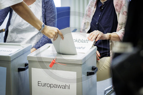 Stimmabgabe zur Europawahl