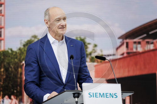 Grundsteinlegung Siemens