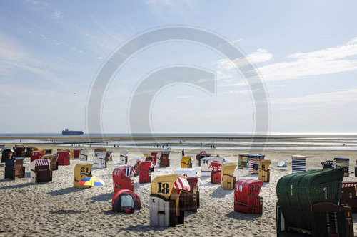 Strand von Borkum