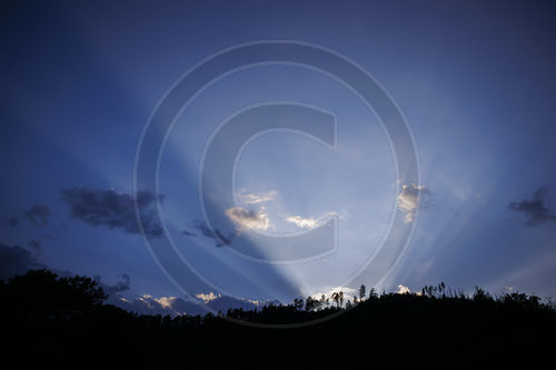 Abendstimmung im Th‚àö¬∫ringer Schiefergebirge