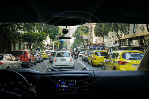 Strassenszene in Rio de Janeiro