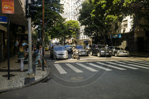 Strassenszene in Rio de Janeiro