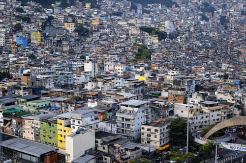 Blick auf die Favela Rocinha