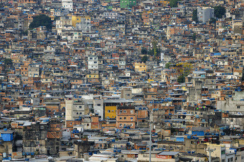 Blick auf die Favela Rocinha