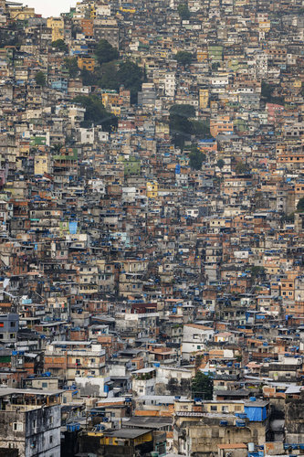 Blick auf die Favela Rocinha