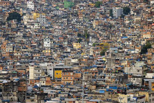 Blick auf die Favela Rocinha