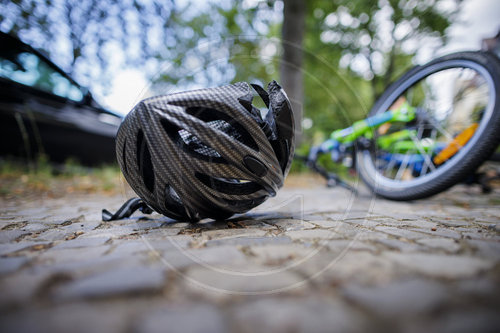 Symbolfoto Unfall mit dem Fahrrad