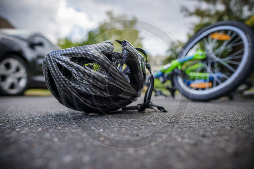 Symbolfoto Unfall mit dem Fahrrad