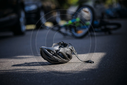 Symbolfoto Unfall mit dem Fahrrad