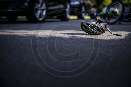 Symbolfoto Unfall mit dem Fahrrad