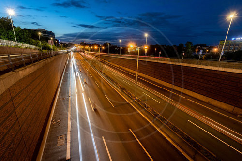 Verkehr auf der A100