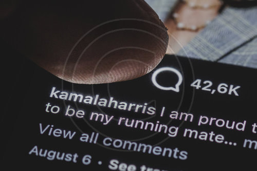 Kamala Harris auf Instagram