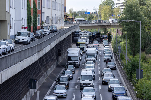 Stockender Verkehr