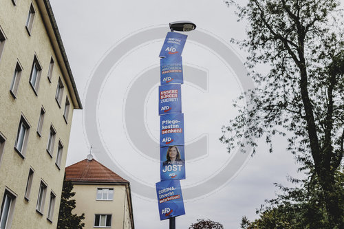 Wahlkampf in Sachsen