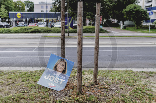 Wahlkampf in Sachsen