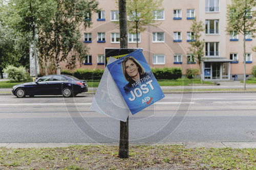 Wahlkampf in Sachsen