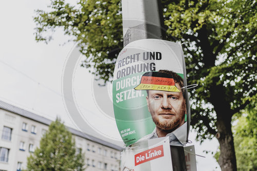 Wahlkampf in Sachsen