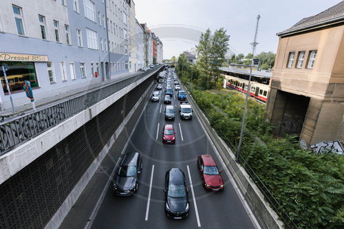 Stockender Verkehr