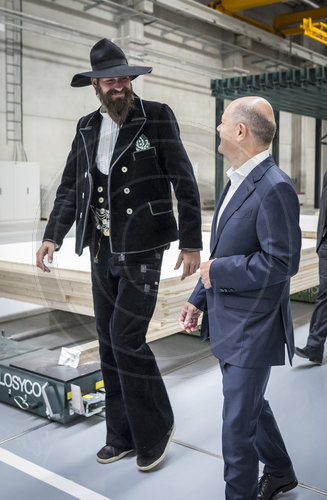 Olaf Scholz in Brandenburg