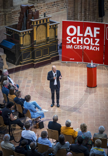 Olaf Scholz in Brandenburg