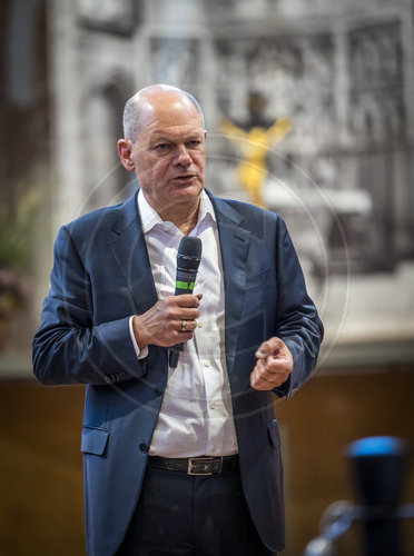 Olaf Scholz in Brandenburg