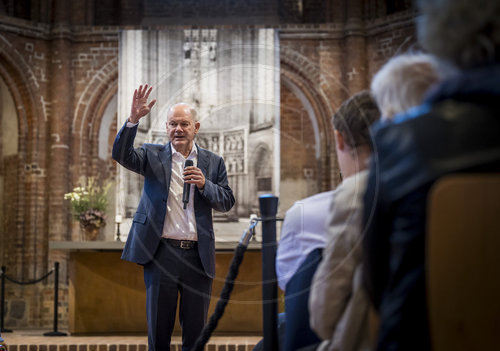 Olaf Scholz in Brandenburg