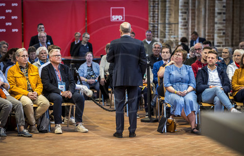 Olaf Scholz in Brandenburg