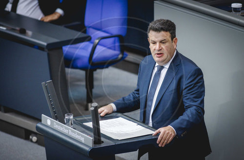 Hubertus Heil im Bundestag