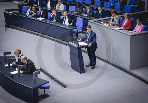 Hubertus Heil im Bundestag