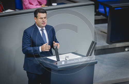 Hubertus Heil im Bundestag