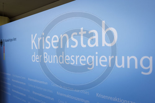 Krisenstab der Bundesregierung