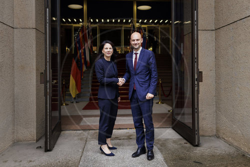 Aussenministerin Baerbock trifft Jean-Noel Barrot