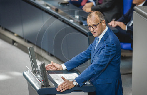 Friedrich Merz im Bundestag