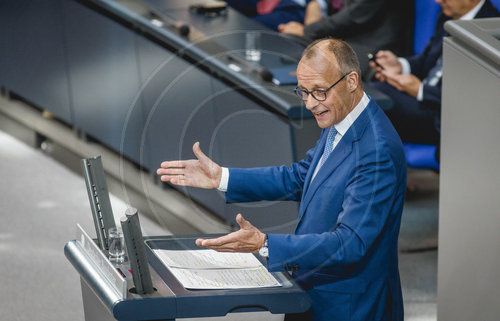 Friedrich Merz im Bundestag