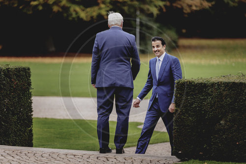 Frank-Walter Steinmeier trifft Scheich Tamim bin Hamad bin Khalifa Al Thani