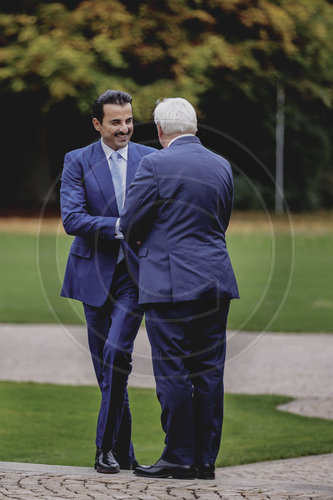 Frank-Walter Steinmeier trifft Scheich Tamim bin Hamad bin Khalifa Al Thani