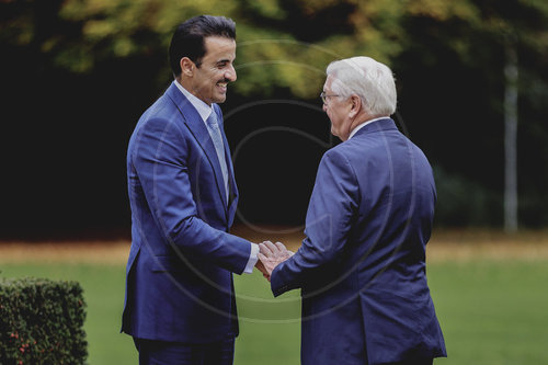 Frank-Walter Steinmeier trifft Scheich Tamim bin Hamad bin Khalifa Al Thani