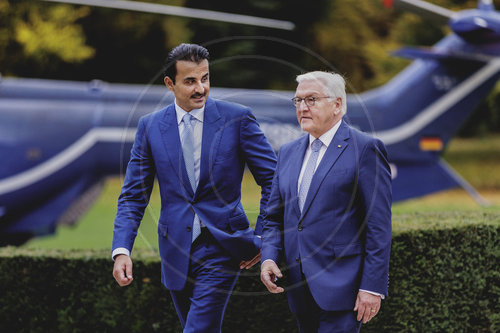 Frank-Walter Steinmeier trifft Scheich Tamim bin Hamad bin Khalifa Al Thani